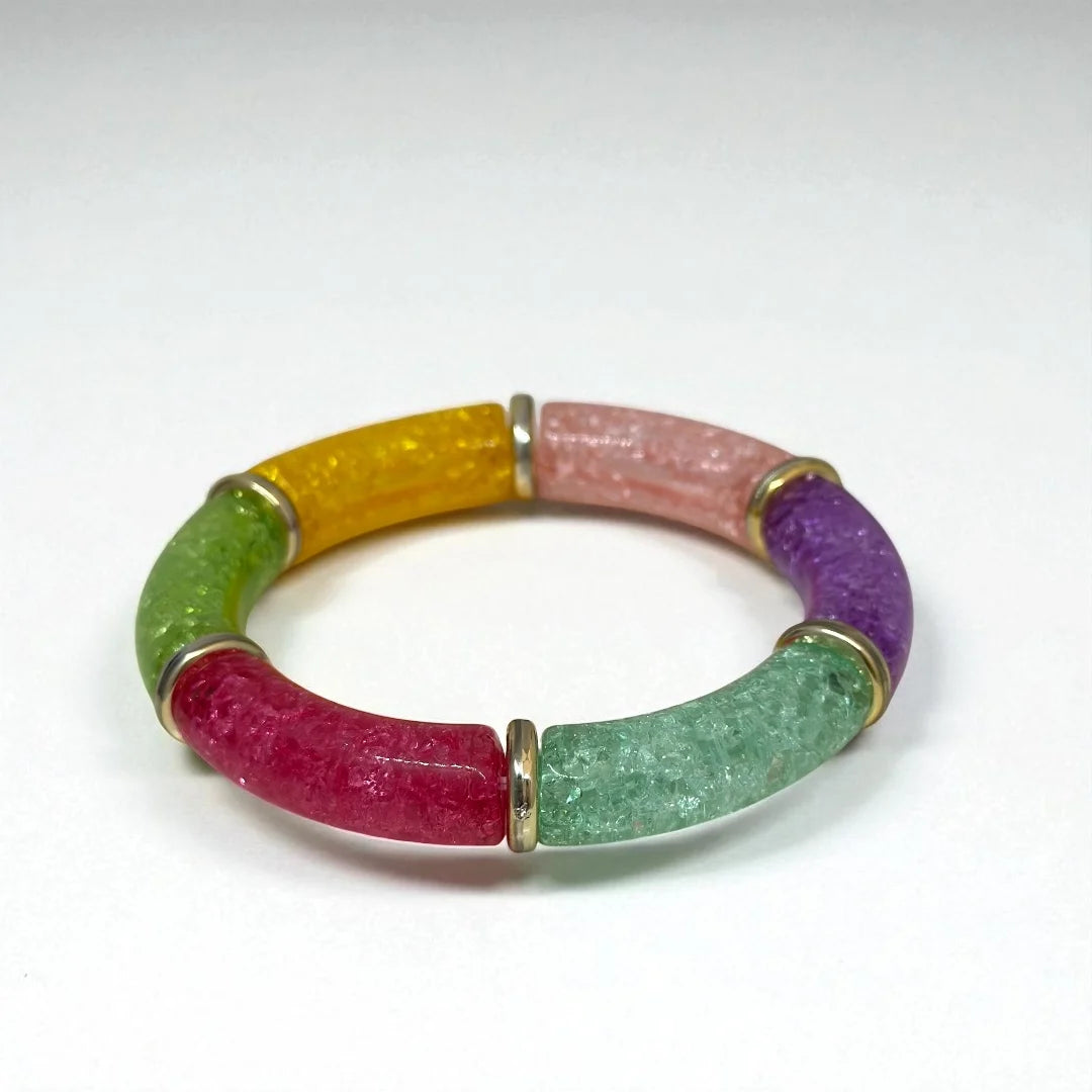 Summer Fizz Resin Bracelet
