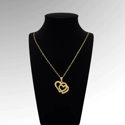 The Twin Heart Charm