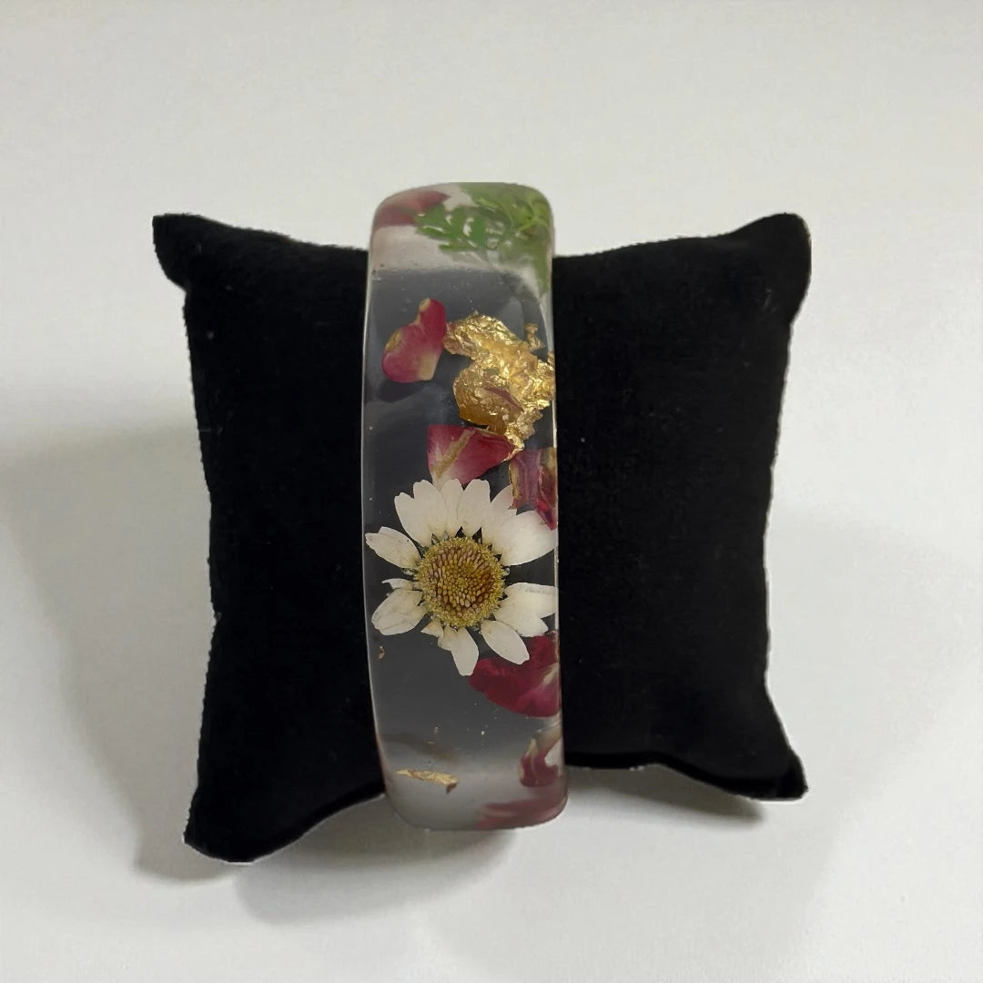 Bloom Babe Floral Resin Statement