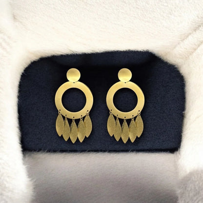 Boho Luxe Matte Earrings