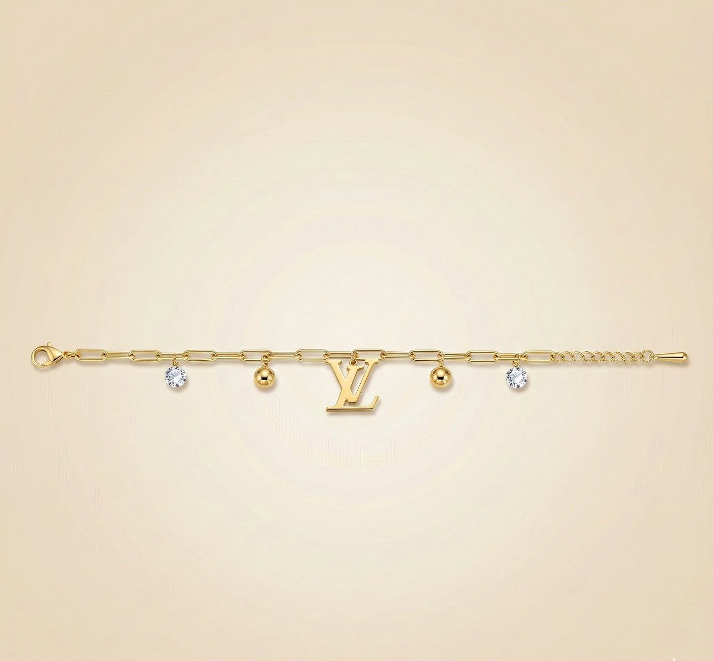 LV Luxe Charm Bracelet