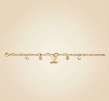 LV Luxe Charm Bracelet