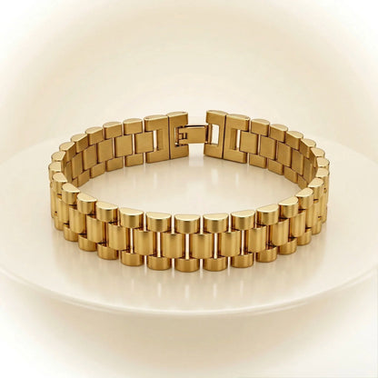 18Kt Gold Plated Luxury Link Bracelet