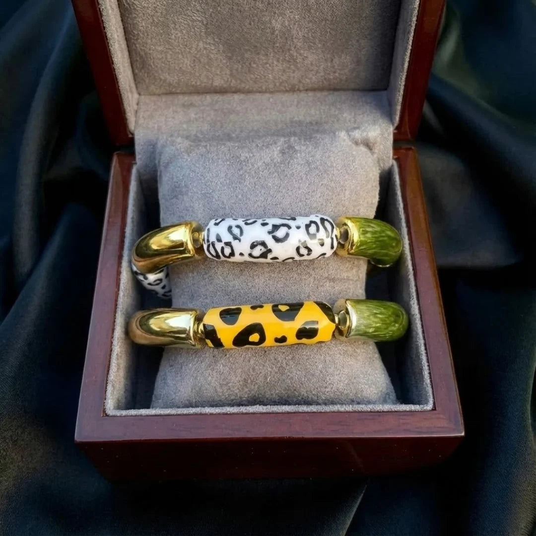 18KT Gold Plated Wild Pop Duo (Stretchable)