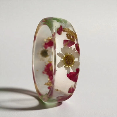 Bloom Babe Floral Resin Statement