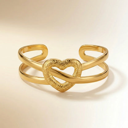 Molten Gold Love Bracelet