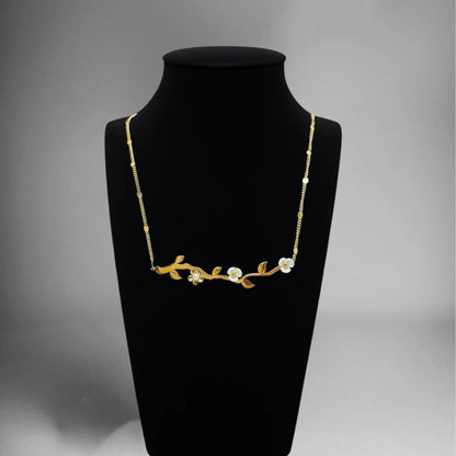 Blossom Branch Pendant Necklace