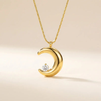 18KT Gold Plated Starlight in the Crescent