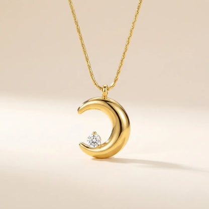 18KT Gold Plated Starlight in the Crescent