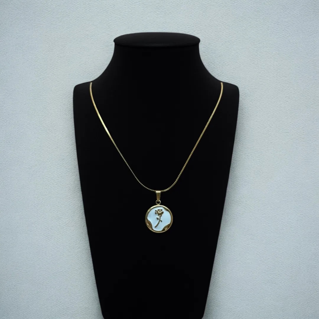 Floral Whisper Pendant Necklace