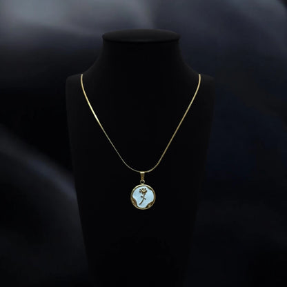 Floral Whisper Pendant Necklace