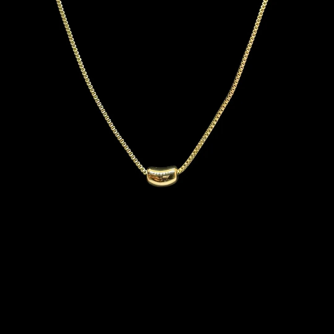 Minimal Luxe Anti-Tarnish Bead Necklace