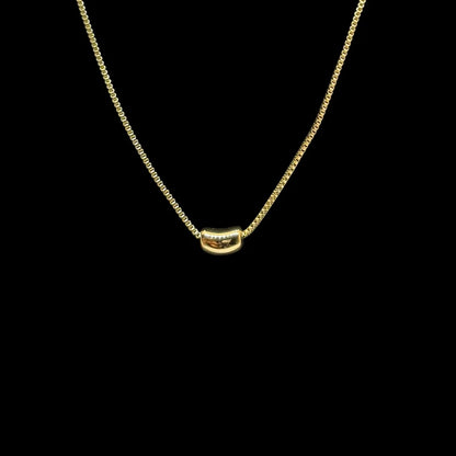 Minimal Luxe Anti-Tarnish Bead Necklace
