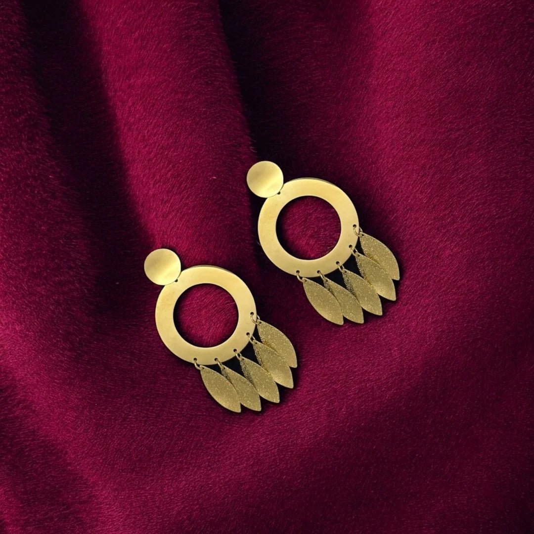 Boho Luxe Matte Earrings